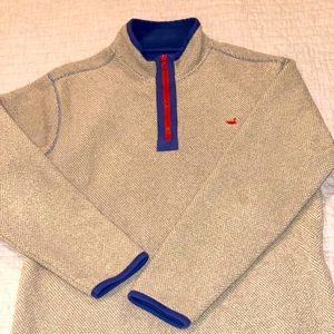 Southern Marsh Men’s half zip with pockets.